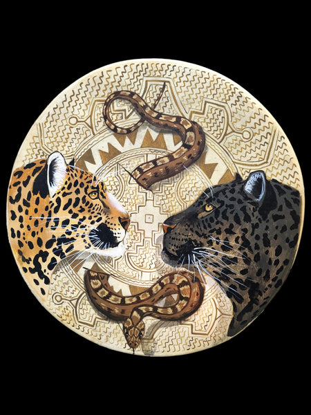 The Double Jaguar Shamanic Drum