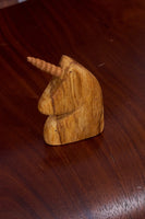 Hand Carved Palo Santo Unicorn
