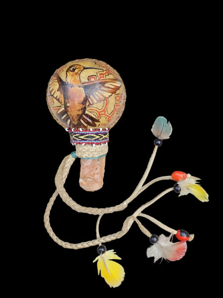 Rose Quartz Shamanic Rattle